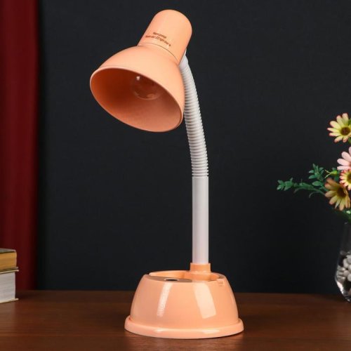 Светильник настольный на подставке Е27 40Вт Розовый фото Светильник настольный на подставке Е27 40Вт Розовый картинка